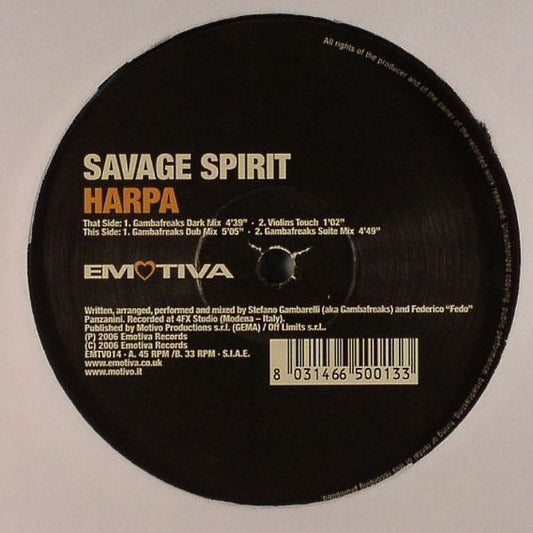 Savage Spirit : Harpa (12")