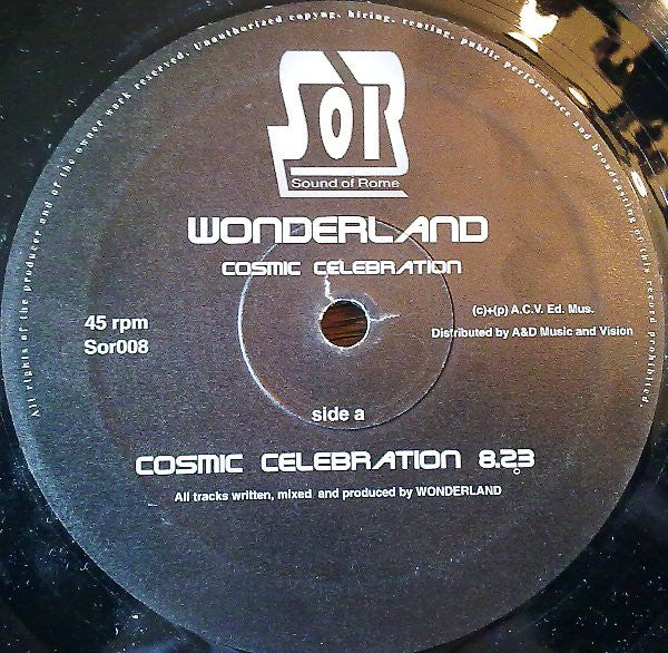 Wonderland (2) : Cosmic Celebration (12")