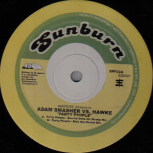 Adam Smasher Vs. Hawke : Party People (12")