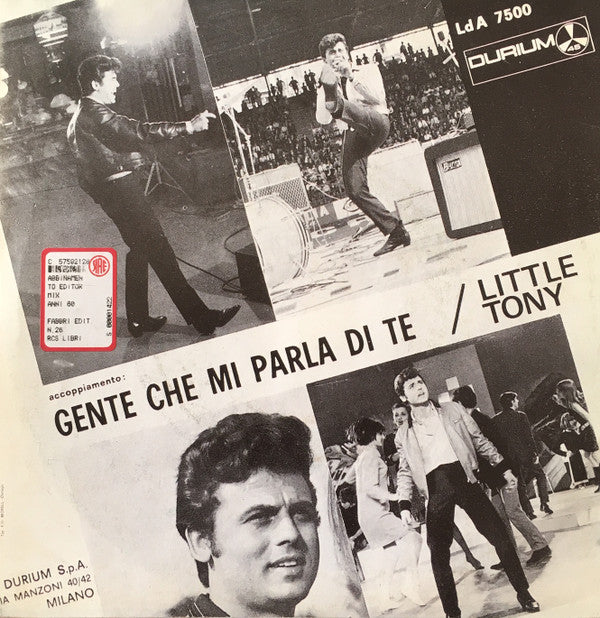 Little Tony : Cuore Matto (7", Single, RE)