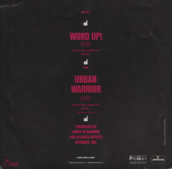 Cameo : Word Up! (7")