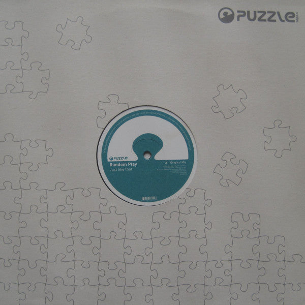 Random Play : Just Like That (12")