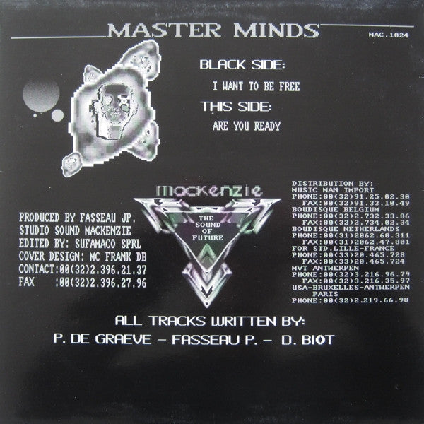 Master Minds : Are You Ready (12")