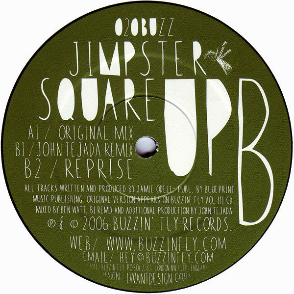 Jimpster : Square Up (12")