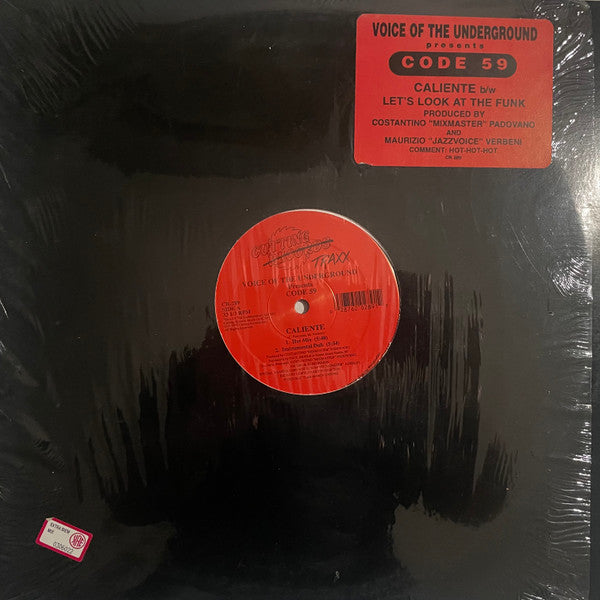 Voice Of The Underground Presents Code 59 : Caliente (12")