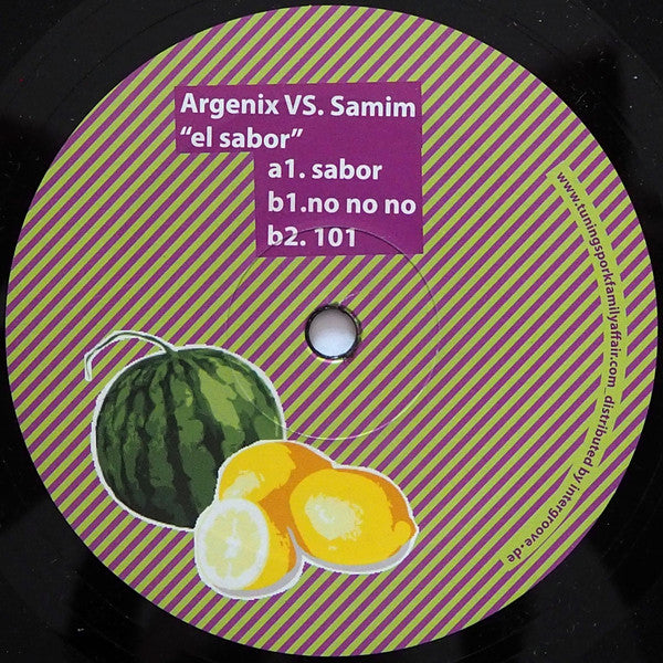 Argenix vs. Samim (2) : El Sabor (12")