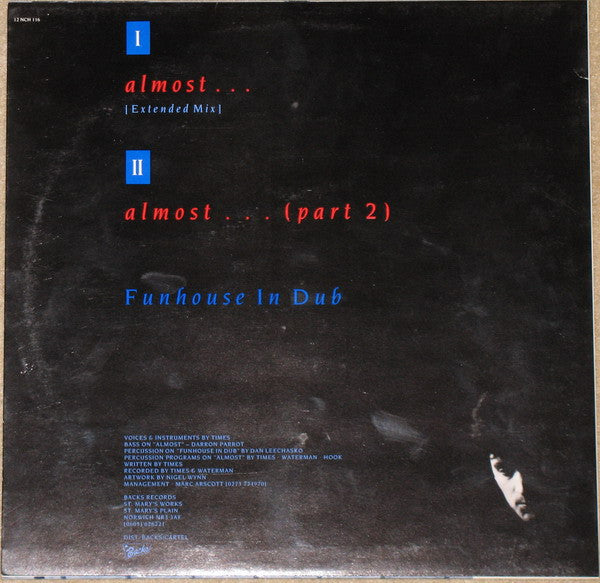 Venus In Furs : Almost ... (12")