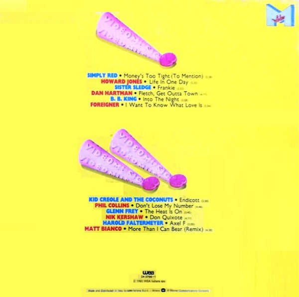 Various : Videomusic Clip Parade (LP, Comp)