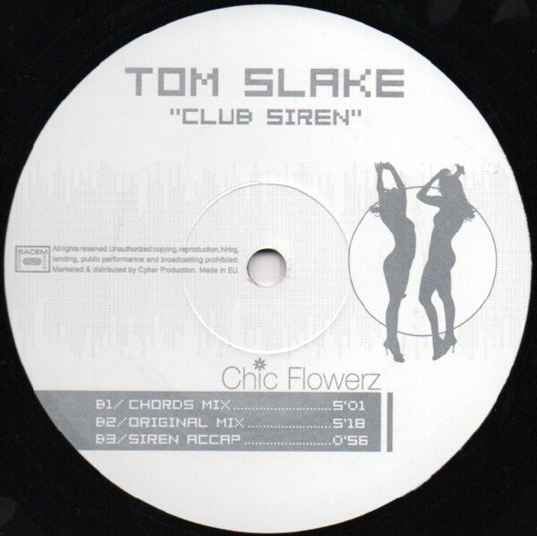 Tom Slake : Club Siren (12")