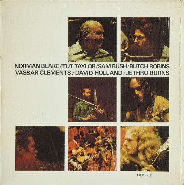 Norman Blake (2) / Tut Taylor / Sam Bush / Butch Robins / Vassar Clements / David Holland* / Jethro Burns : Norman Blake / Tut Taylor / Sam Bush / Butch Robins / Vassar Clements / David Holland / Jethro Burns (LP, Album, All)
