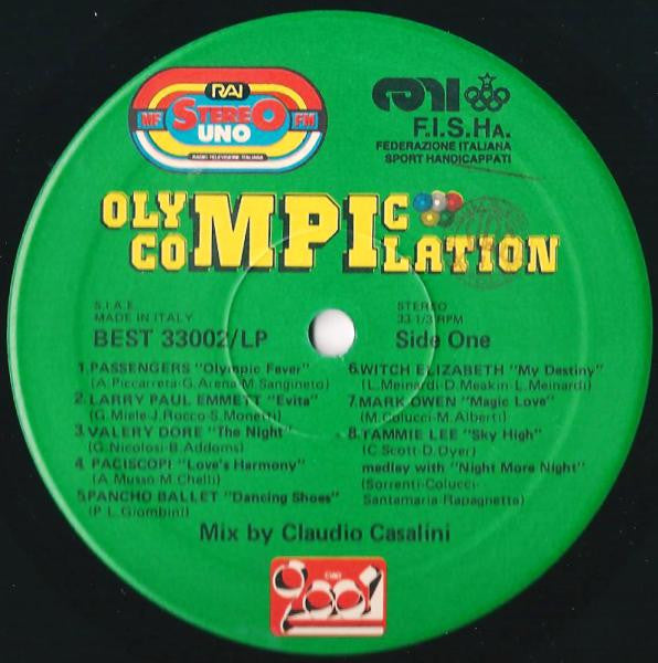 Various : Olympic Compilation (LP, Comp, Mixed)