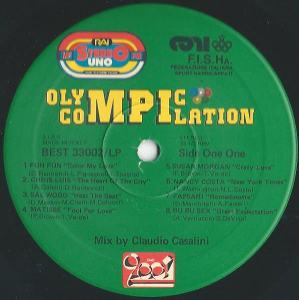 Various : Olympic Compilation (LP, Comp, Mixed)