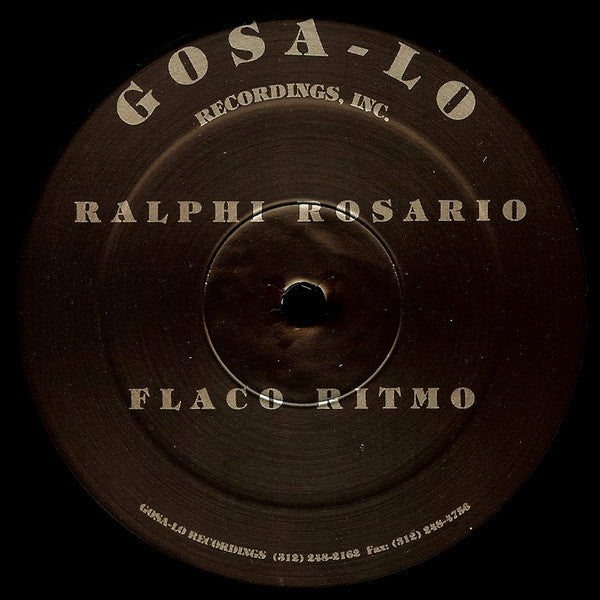 Ralphi Rosario : An Instrumental Need (12")