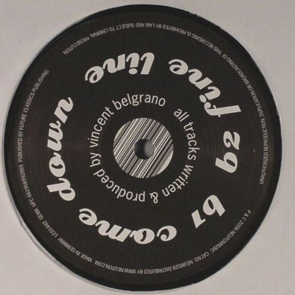 Vincent Belgrano : Don't Talk (12", Ltd)