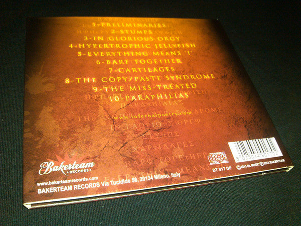 Infernal Poetry : Paraphiliac (CD, Album, Dig)