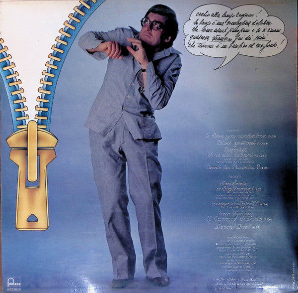 Dino Sarti : I Love You Cucombra!... Cocomero Ti Amo (LP, Album)