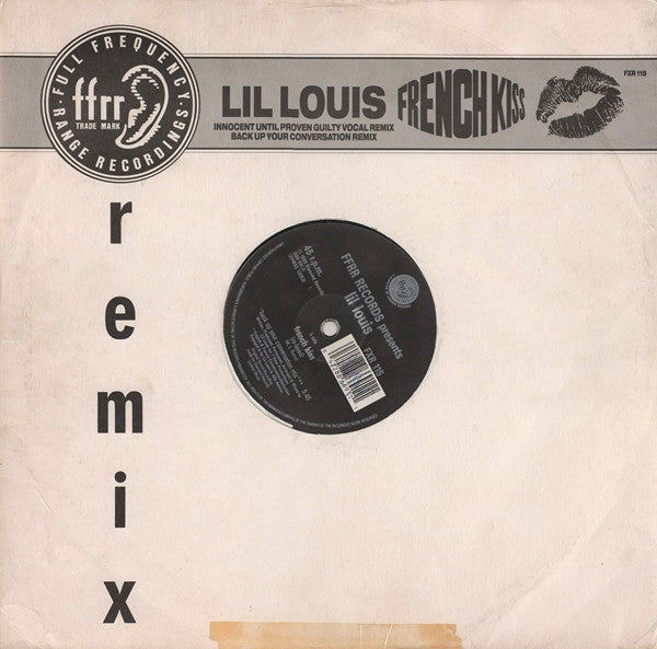 Lil' Louis : French Kiss (Remixes) (12")