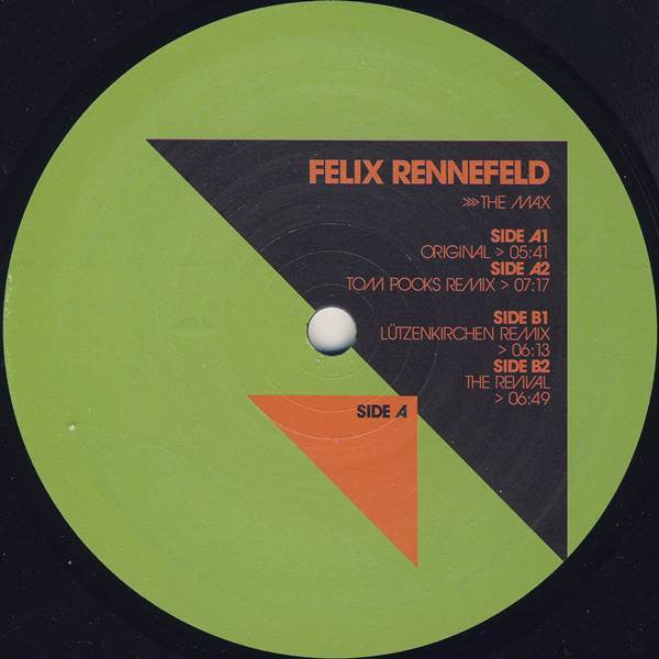 Felix Rennefeld : The Max (12")