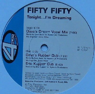 Fifty Fifty : Tonight... I'm Dreaming (12")