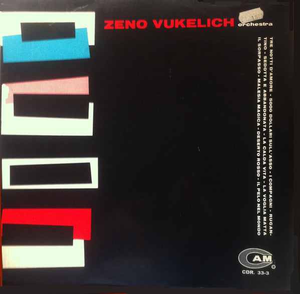 Zeno Vukelich Orchestra : Zeno Vukelich Orchestra (LP)