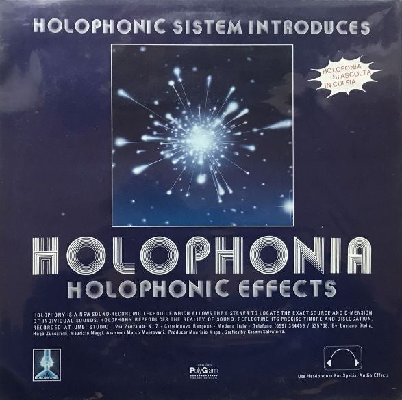 Holofonia : Holophonic Effects (LP, Pic)