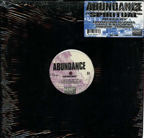 Abundance : Spiritual (12")