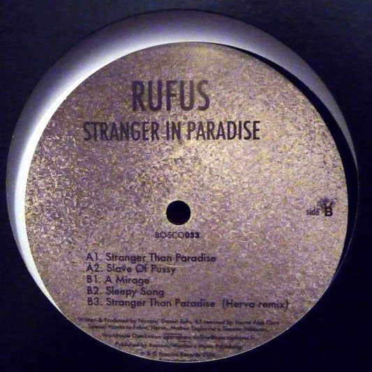 Rufus (6) : Stranger In Paradise (12", EP)