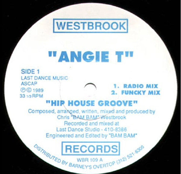 Angie T : Hip House Groove (12")