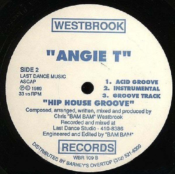 Angie T : Hip House Groove (12")