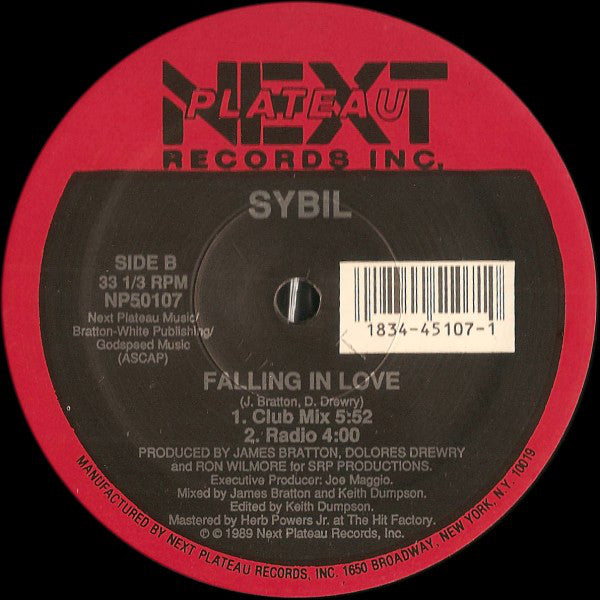 Sybil : Don't Make Me Over / Falling In Love (12", Single)