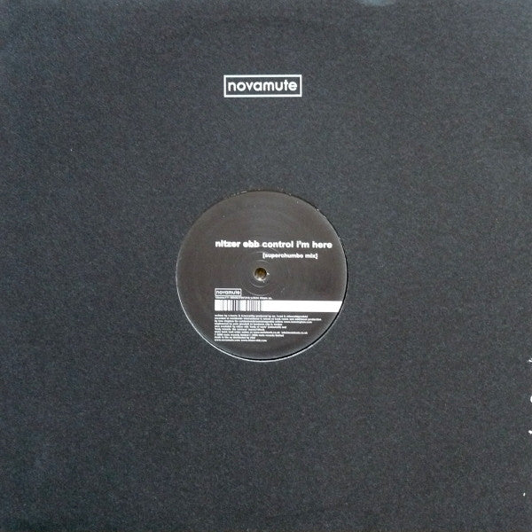Nitzer Ebb : Control I'm Here (Superchumbo Remixes) (12")