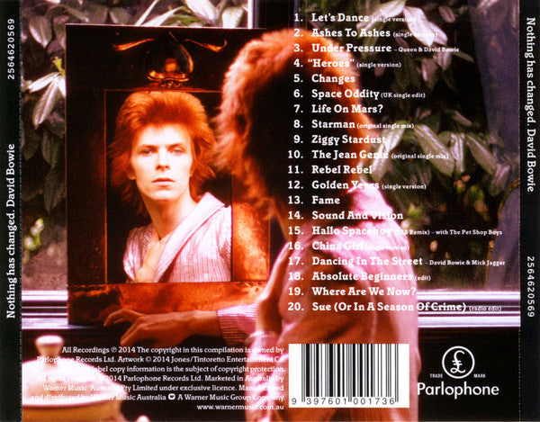 David Bowie : Nothing Has Changed (CD, Comp)