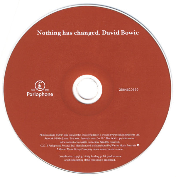 David Bowie : Nothing Has Changed (CD, Comp)