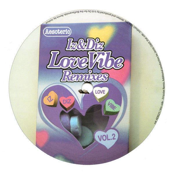 Iz & Diz : Love Vibe (Remixes Vol. 2) (12")