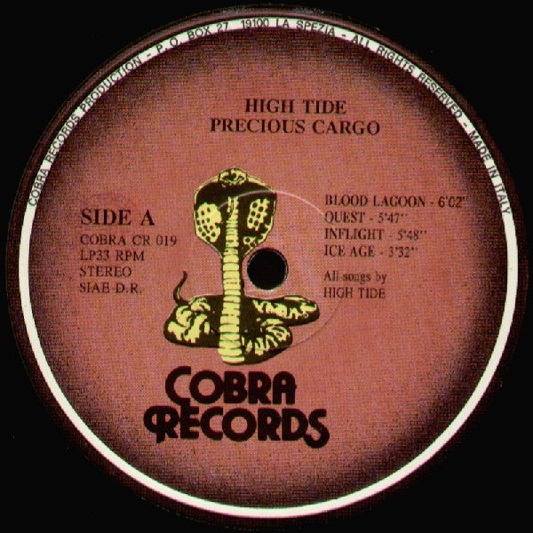 High Tide (2) : Precious Cargo (LP)