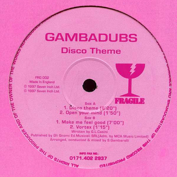 Gambadubs : Disco Theme (12")