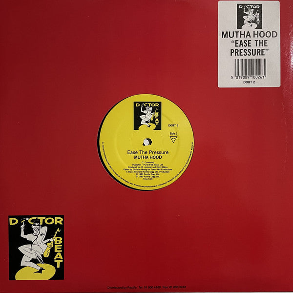 Mutha Hood : Ease The Pressure (12")