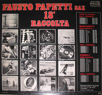 Fausto Papetti : 18a Raccolta (LP, Album, Gat)