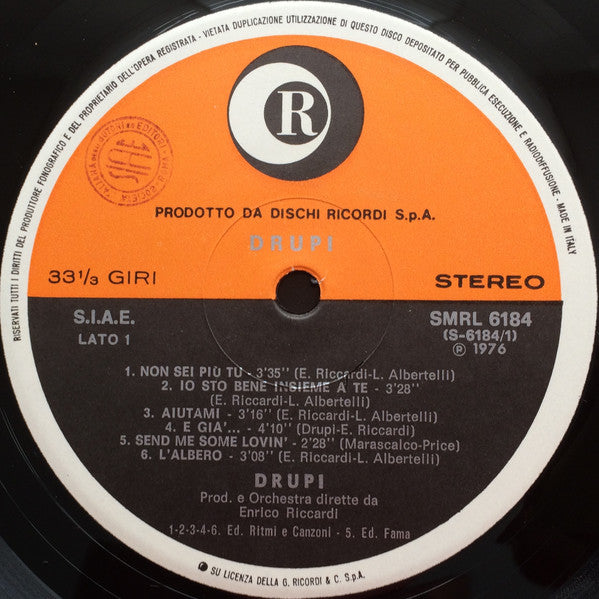 Drupi (2) : Drupi (LP, Album)