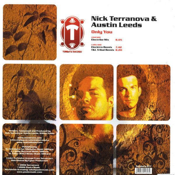Nick Terranova & Austin Leeds : Only You (12")