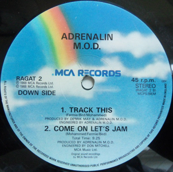 Adrenalin M.O.D. : Four Tunes E.P (12", EP)