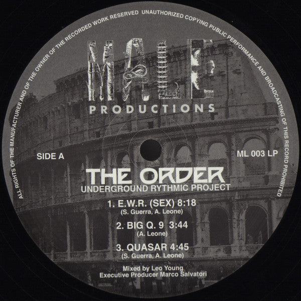 The Order (2) : 1992 - 2016 Underground Rythmic Project (LP, Album, Ltd, RM)