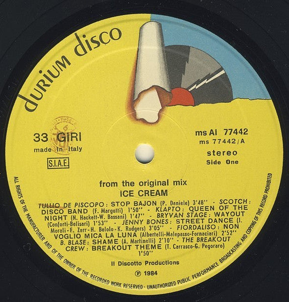Various : Icecream (LP, Comp, Mixed)
