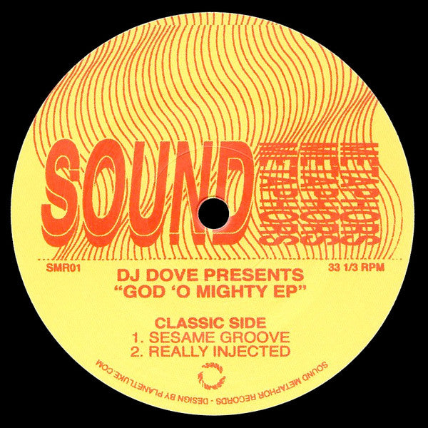 DJ Dove : God 'O Mighty EP (12", EP, RE)