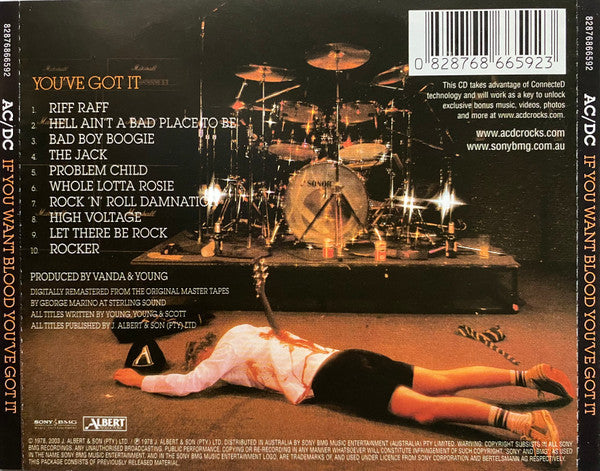 AC/DC : If You Want Blood You've Got It (CD, Album, RE, RM)