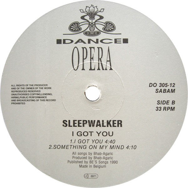 Sleepwalker (2) : The Pink Zone (12")