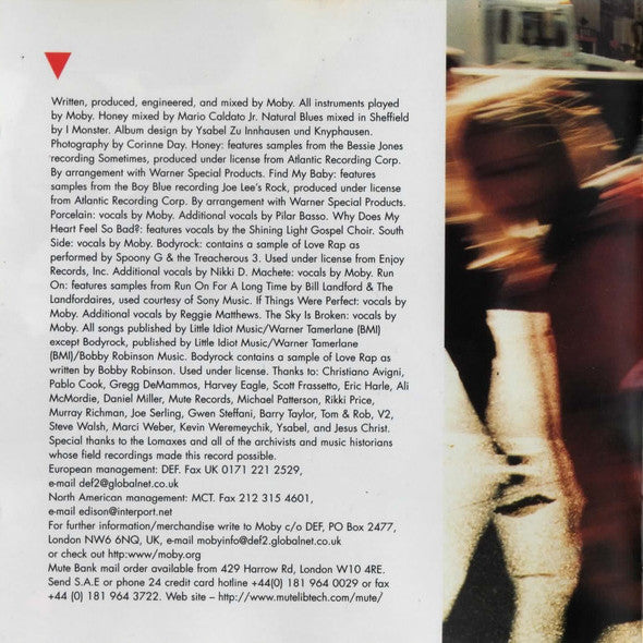 Moby : Play (CD, Album, RP)