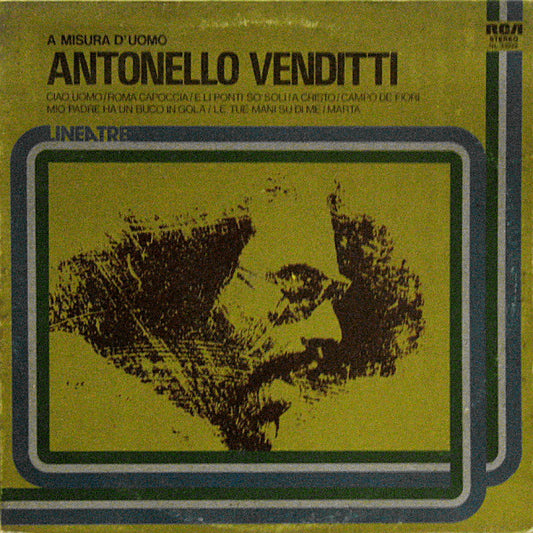 Antonello Venditti : A Misura D'Uomo (LP, Comp, RE)