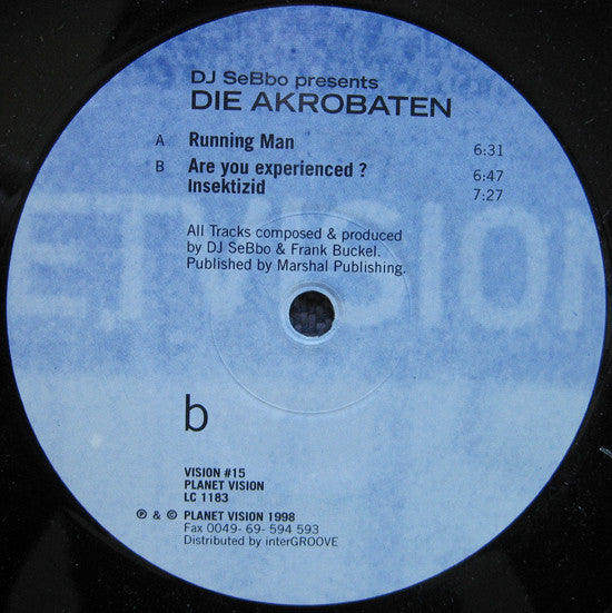DJ Sebbo* : Die Akrobaten (12")