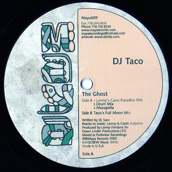 DJ Taco : The Ghost (12")